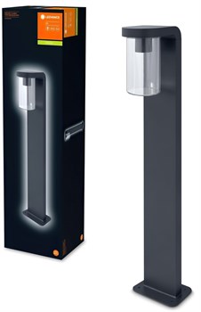 ENDURA CLASSIC CASCADE CLEAR/dark grey 800mm E27 IP44 - садово-парк. светильник LEDV 4058075554375 - фото 36857