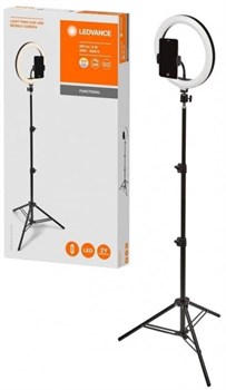 MOBILE CAMERA LIGHT RING 2100 (USB/клипса для моб/2.4м тренога)  - свет-к для сэлфи LEDV 4058075668515 - фото 36903