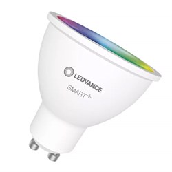 Лампа LEDVANCE SMART+ Spot GU10 Multicolour 5 W 220…240 V 100° GU10 4058075208445 - фото 36980