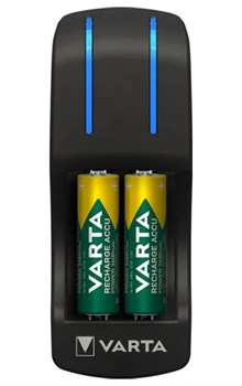 Зарядное устройство VARTA Pocket Charger+4x2600 mAh R2U (блистер 1шт) 4008496850549 - фото 37503