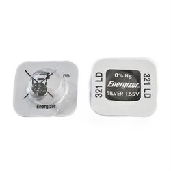 Батарейки для часов ENERGIZER Silver Oxide SR 321 / 616 / SR 61 BL1 - (блистер 1шт) 7638900055108 - фото 37572