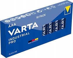 Батарейки VARTA Industrial ААА (блистер 10шт) 4008496356669 - фото 37593