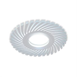 Светильник Gauss Backlight BL133 Кругл./узор. Белый, Gu5.3, 3W, LED 4000K 1/40 BL133 - фото 37832