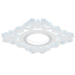 Светильник Gauss Backlight BL130 Квадрат/узор. Белый, Gu5.3, 3W, LED 4000K 1/40 BL130 - фото 37838