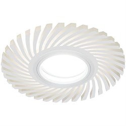 Светильник Gauss Backlight BL134 Кругл./узор. Белый, Gu5.3, 3W, LED 3000K 1/40 BL134 - фото 37839