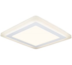 Светильник Gauss Backlight кв 12+3W 960lm 3000K 180-265V IP20 монт ?170 190*190*31мм 3 реж  LED 1/20 BL124 - фото 37855