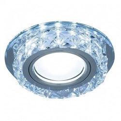 Светильник Gauss Backlight BL040 Кругл. Кристалл/Хром, Gu5.3, LED 4100K 1/40 BL040 - фото 37903