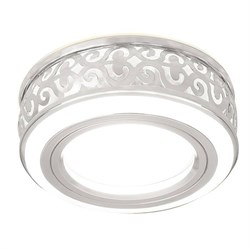 Светильник Gauss Backlight BL090 Кругл. Белый/Белый, Gu5.3, 3W, LED 3000K 1/30 BL090 - фото 37904