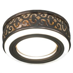 Светильник Gauss Backlight BL093 Кругл. Бронза/Белый, Gu5.3, 3W, LED 3000K 1/30 BL093 - фото 37905