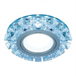 Светильник Gauss Backlight BL050 Кругл. Кристалл/Хром, Gu5.3, LED 4100K 1/40 BL050 - фото 37946