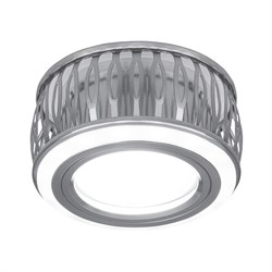 Светильник Gauss Backlight BL095 Кругл. Хром/Белый, Gu5.3, 3W, LED 3000K 1/30 BL095 - фото 37947