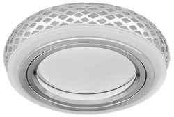 Светильник Gauss Backlight BL085 Кругл. Хром/Белый, Gu5.3, 3W, LED 3000K 1/40 BL085 - фото 37981