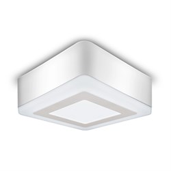 Светильник Gauss Backlight накладной квадрат 3+3W 540lm 4000K 220-240V 105*105*40мм 3 режим LED 1/30 BL223 - фото 38006