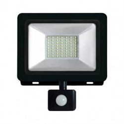 Прожектор Gauss Elementary-S 10W 850lm 6500К 175-265V IP65 черный с датчиком движения LED 1/20 628511310 - фото 38014