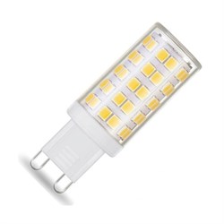 Лампа Gauss G9 AC185-265V 3,5W 460lm 4100K керамика LED 1/10/200 107009205 - фото 38216