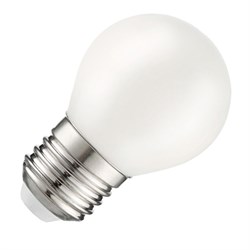 Лампа Gauss Filament Шар 9W 590lm 3000К Е27 milky LED 1/10/50 105202109 - фото 38267