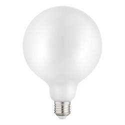 Лампа Gauss Filament G125 10W 1100lm 4100К Е27 milky диммируемая LED 1/20 187202210-D - фото 38300