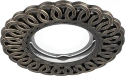 Светильник Gauss Antique CA044 Круг. Бронза Gu5.3 1/40 CA044 - фото 38411