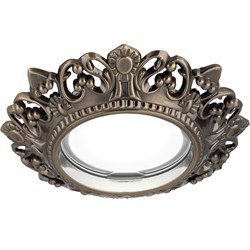 Светильник Gauss Antique CA053 Круг. Бронза Gu5.3 1/40 CA053 - фото 38414