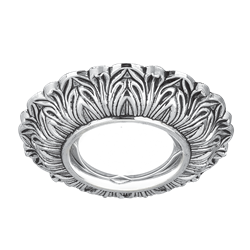 Светильник Gauss Antique CA048 Круг. Серебро/Черный Gu5.3 1/40 CA048 - фото 38439