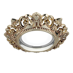 Светильник Gauss Antique CA052 Круг. Золото/Черный Gu5.3 1/40 CA052 - фото 38450