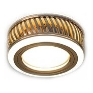 Светильник Gauss Backlight BL088 Кругл. Золото/Белый, Gu5.3, 3W, LED 3000K 1/30 BL088 - фото 38462