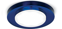 Светильник Gauss Tablet GX203 Круг. Кристалл/Синий, GX53 1/50 GX203 - фото 38466