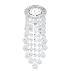 Светильник Gauss Brilliance PT012 Кристалл/Хром, Gu5.3 1/30 PT012 - фото 38496