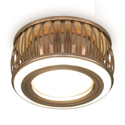 Светильник Gauss Backlight BL096 Кругл. Золото/Белый, Gu5.3, 3W, LED 3000K 1/30 BL096 - фото 38497