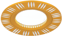 Светильник Gauss Aluminium AL017 Круг. Золото/Хром, Gu5.3 1/100 AL017 - фото 38508