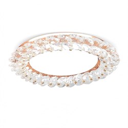 Светильник Gauss Tablet GX211 Круг. Кристалл/золото, GX53 1/50 GX211 - фото 38513