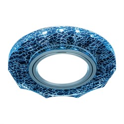 Светильник Gauss Backlight BL070 Круг гран. Черный/Серебро/Хром, Gu5.3, LED 4100K 1/40 BL070 - фото 38514