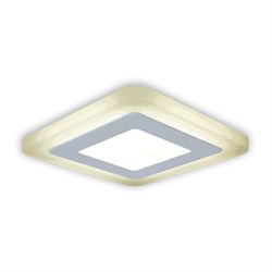 Светильник Gauss Backlight кв 12+3W 960lm 4000K 180-265V IP20 монт ?170 190*190*31мм 3 реж  LED 1/20 BL125 - фото 38517