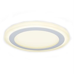 Светильник Gauss Backlight круг 12+4W 960lm 3000K 180-265V IP20 монт ?170 190*31мм 3 реж  LED 1/20 BL118 - фото 38523