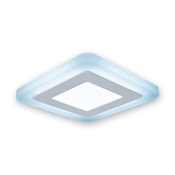 Светильник Gauss Backlight кв 3+3W 350lm 4000K 180-265V IP20 монт ?85 105*105*31мм 3 реж  LED 1/40 BL121 - фото 38526