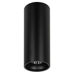 Светильник Gauss Overhead накл цил 12W 900lm 3000K 170-240V IP20 79*200мм черный LED 1/10 HD029 - фото 38546