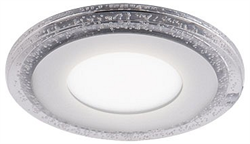 Светильник Gauss Bubbles круг 12+4W, 1200lm 4000K 180-265V IP20 монт ?170 193*31мм 3 реж LED 1/20 BL319 - фото 38755