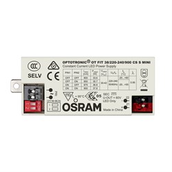 Драйвер OT FIT 38/220-240/ 800/850/875/900mA  DIP- перекл 27-37.8W  30-42V  87x35x22mm DIPsw -   OSRAM 4052899587984 - фото 38885