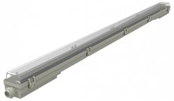 Светильник линейный Gauss СПП-Т8-G13 INDUSTRY 220-230V IP65 1260*70*61мм для LED ламп 1х1200мм 1/12 909410112 - фото 38923