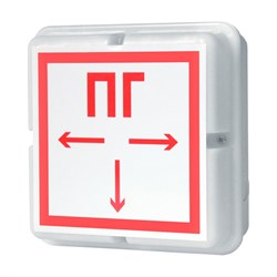 Пиктограмма "Пожарный Гидрант" Р14 (со стрелками) для светильника Pelastus PL EML 3.0* 2000000797021 - фото 40537