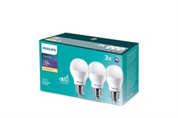 ESSLEDBulb 11W E27 3000K  Экопак1X3лампы  PHILIPS - LED лампа 929002299547 - фото 40708