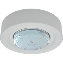 Светильник накладной Ecola GX53 FT3073 широкий белый  32х130 FW5330ECB-1 - фото 40909