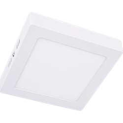 Накладной квадратный даунлайт с драйвером Ecola LED downlight  12W 220V 6500K 160x160x32 DSSD12ELC-1