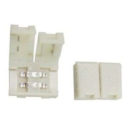 Ecola LED strip connector разъем зажимной 2-х конт. 10 mm 1шт. SC21USESB-1 - фото 40919