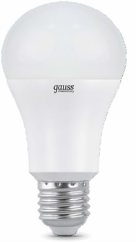 Лампа Gauss Elementary A60 15W 1320lm 3000K E27 LED 1/10/50 23215-1 - фото 40996