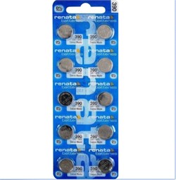 Батарейки серебряно-цинковые RENATA SR1130SW 390 BL10 SR1130SW - фото 41115