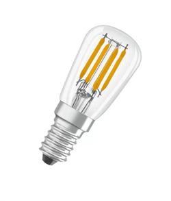 Лампа PT2625   2,8W/827 220-240V FIL CL E14 250lm  28х67мм 15000h OSRAM - LED FIL   для  холодильника 4058075133471 - фото 41122