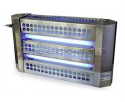 Лампа инсектицидная GLEECON H60 (s 300 м2) нерж. сталь,безосколочные лампы, клеевой лист 00-00000114 - фото 41137