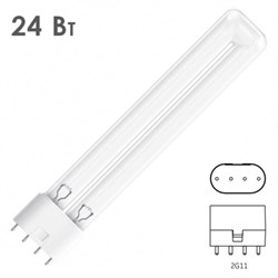 Лампа бактерицидная LightBest LBCQ 24W 2G11 700709029 - фото 41188