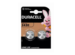 Элемент питания DURACELL CR2430 BL2 (блистер 2шт) 5000394152090 - фото 41354